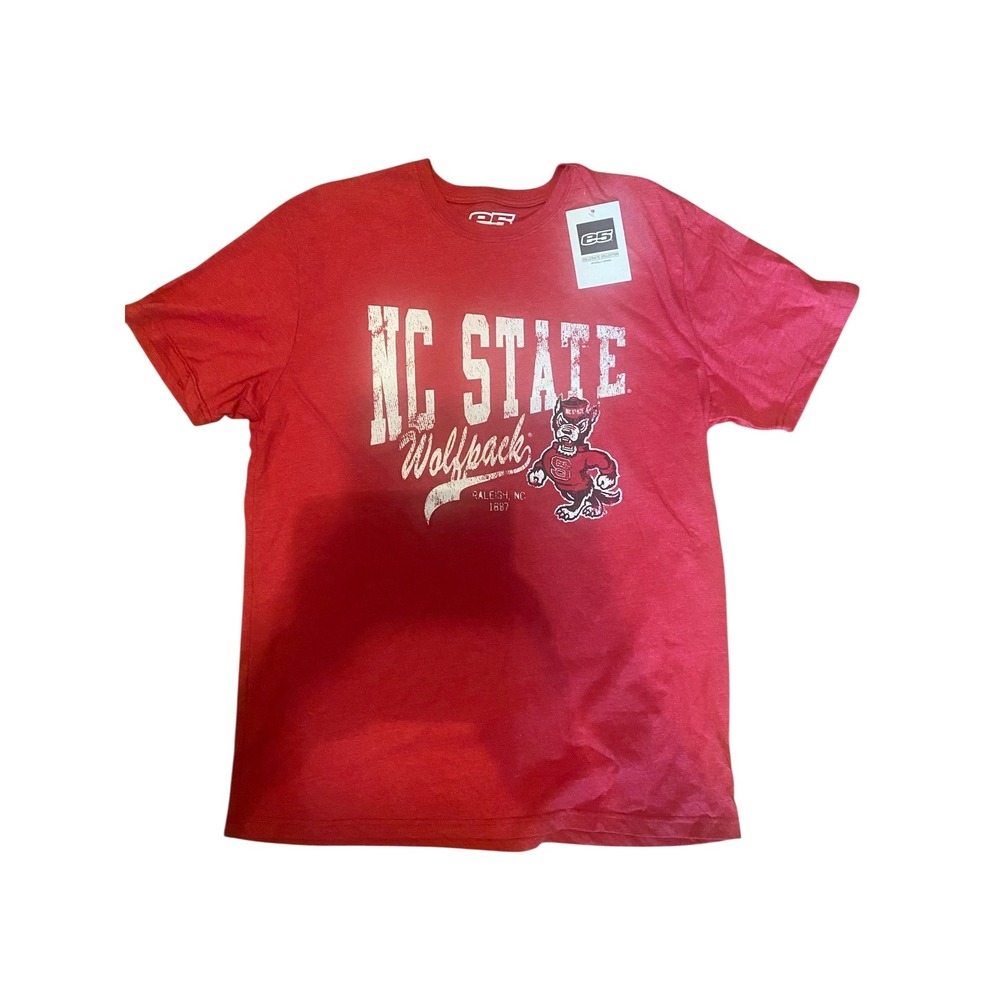NC‎ State Wolfpack Red Graphic T-Shirt College NCAA Fan Apparel Size XL